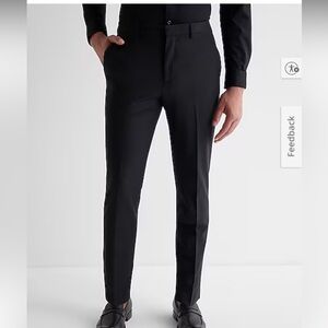 Express Extra Slim Black Dress Pants